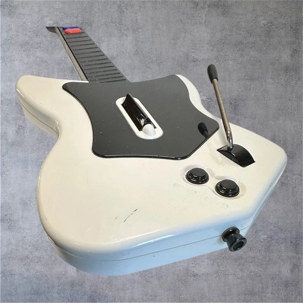 RedOctane Guitar Hero Wireless Guitar PS2 White Untested 95025